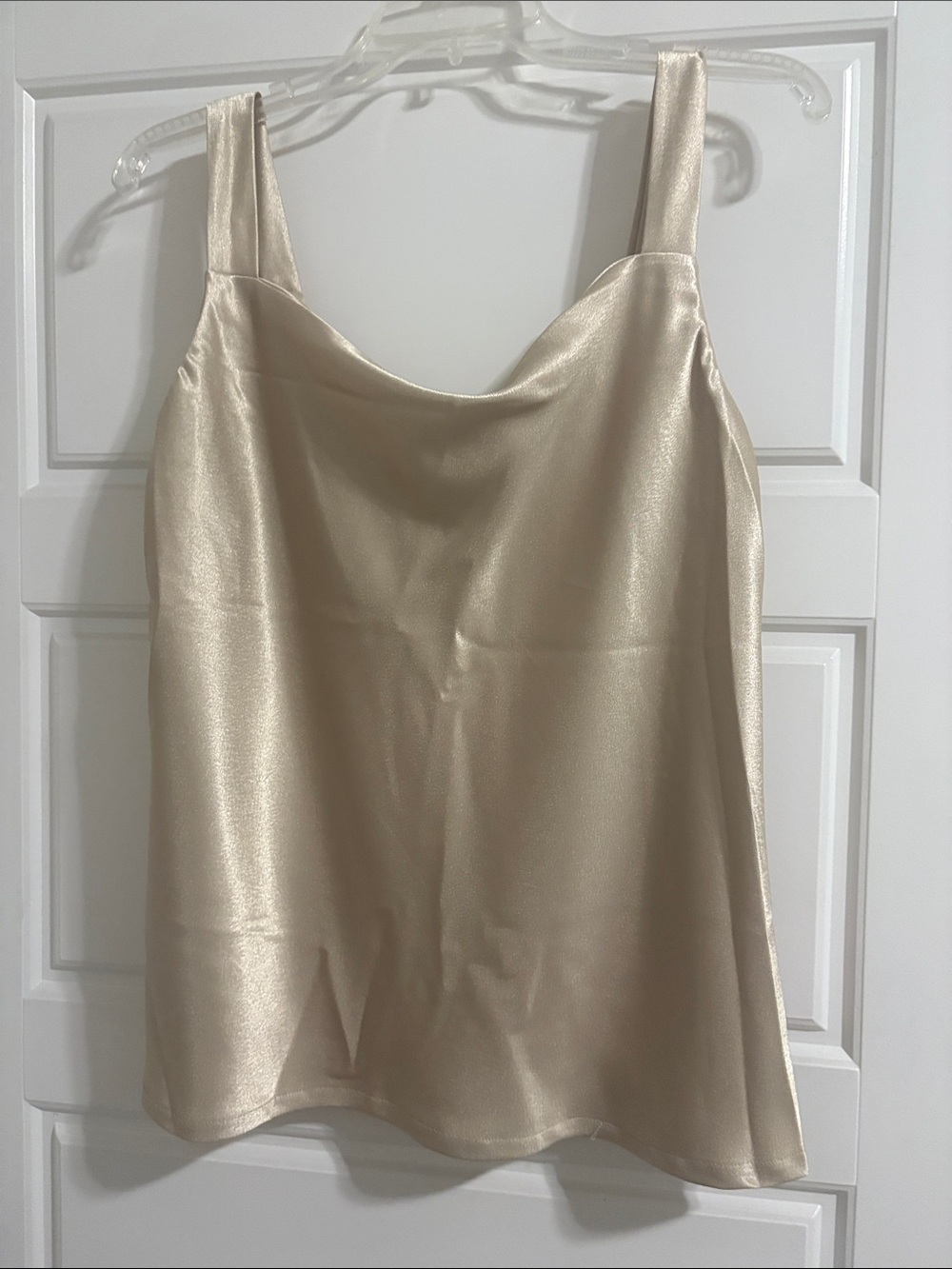 Gold Satin Blouse